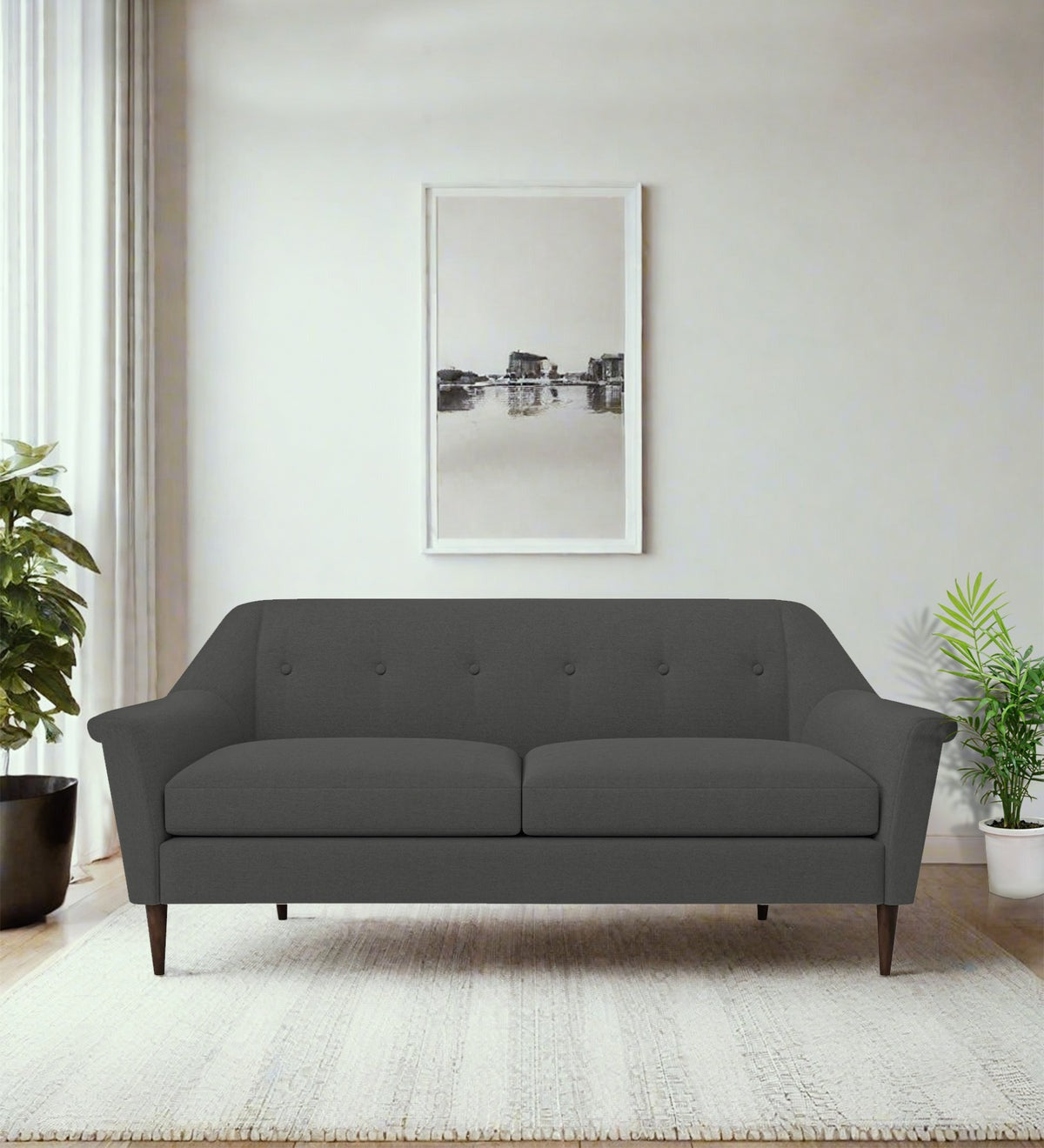 Homer Fabric 3 Seater Sofa