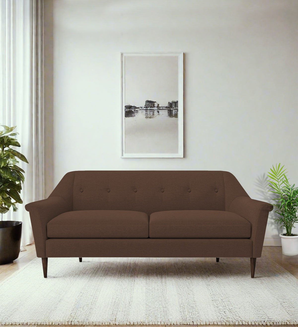 Homer Fabric 3 Seater Sofa
