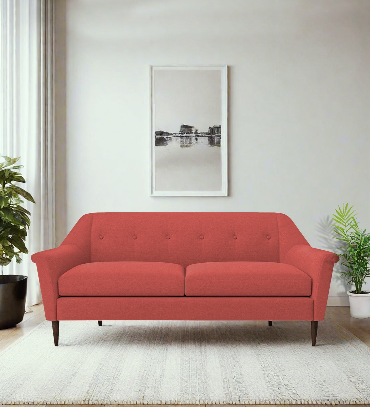 Homer Fabric 3 Seater Sofa