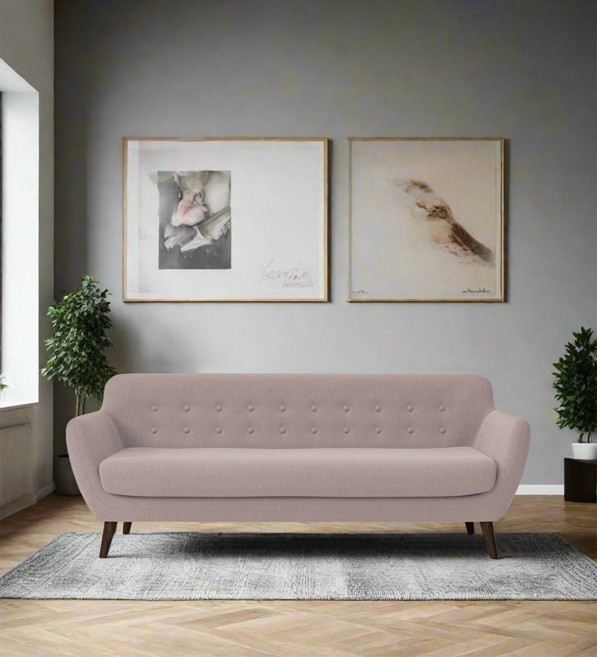 Goofy Fabric 3 Seater Sofa