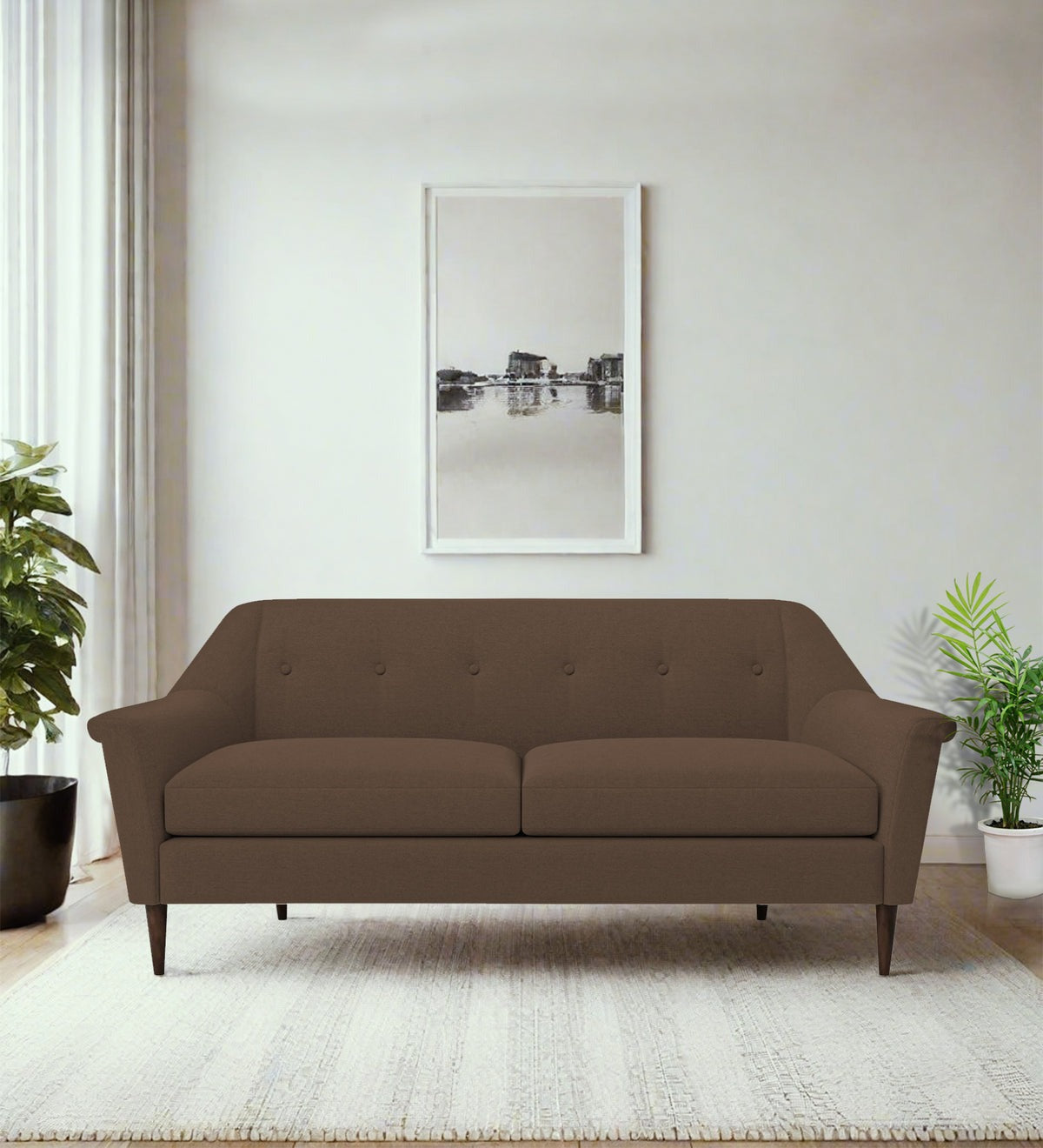 Homer Fabric 3 Seater Sofa