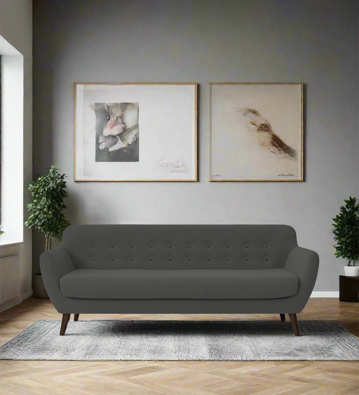 Goofy Fabric 3 Seater Sofa