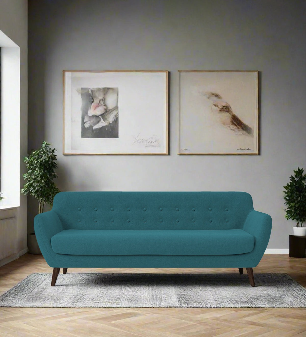 Goofy Fabric 3 Seater Sofa