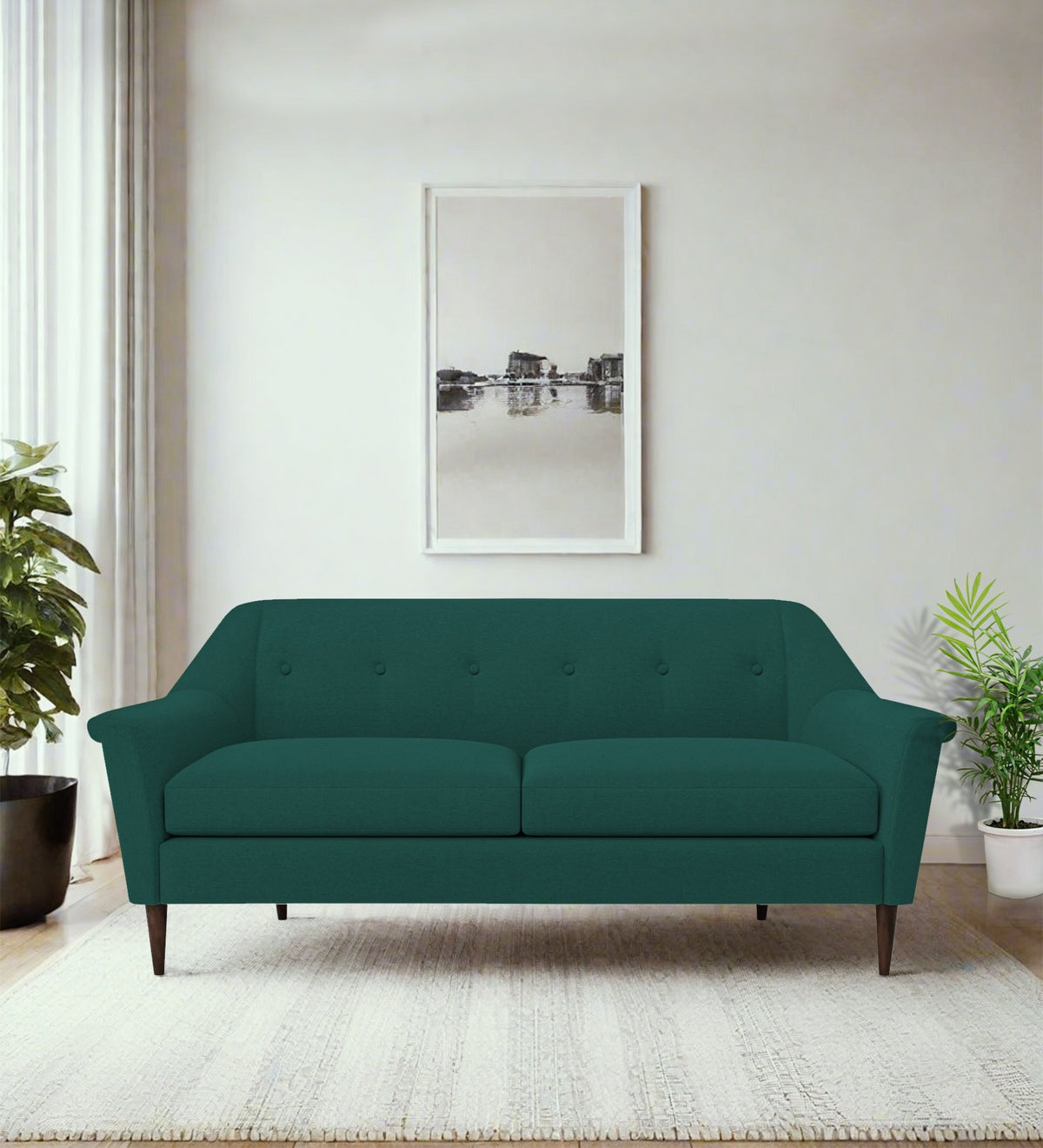 Homer Fabric 3 Seater Sofa