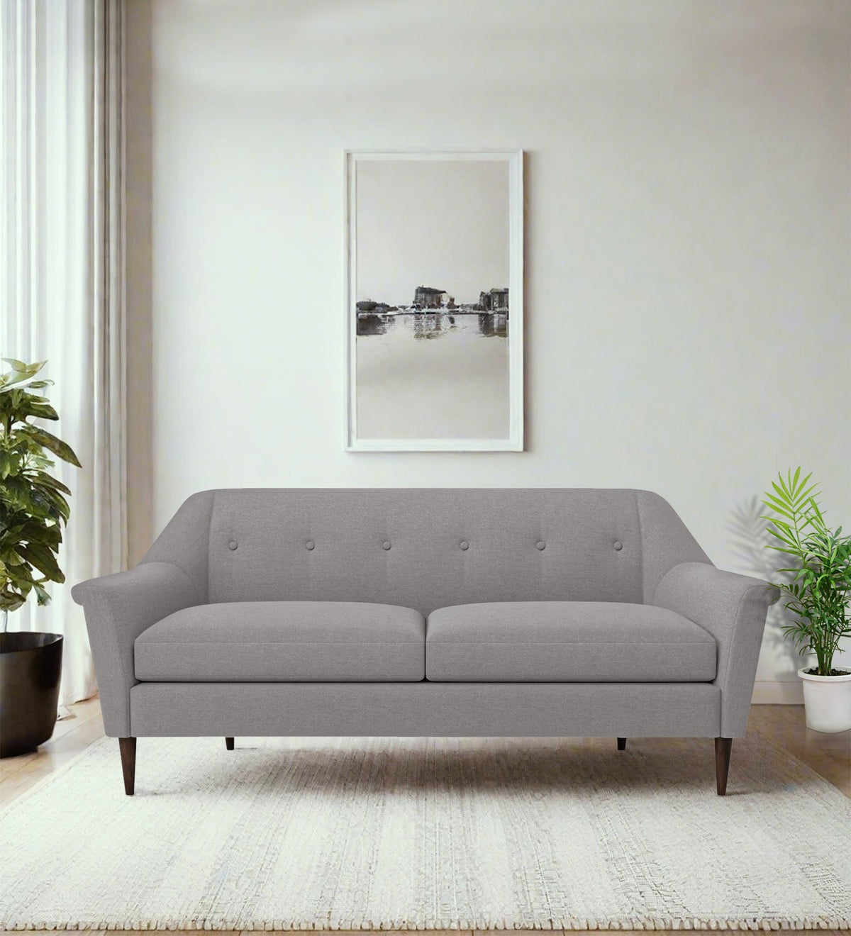 Homer Fabric 3 Seater Sofa