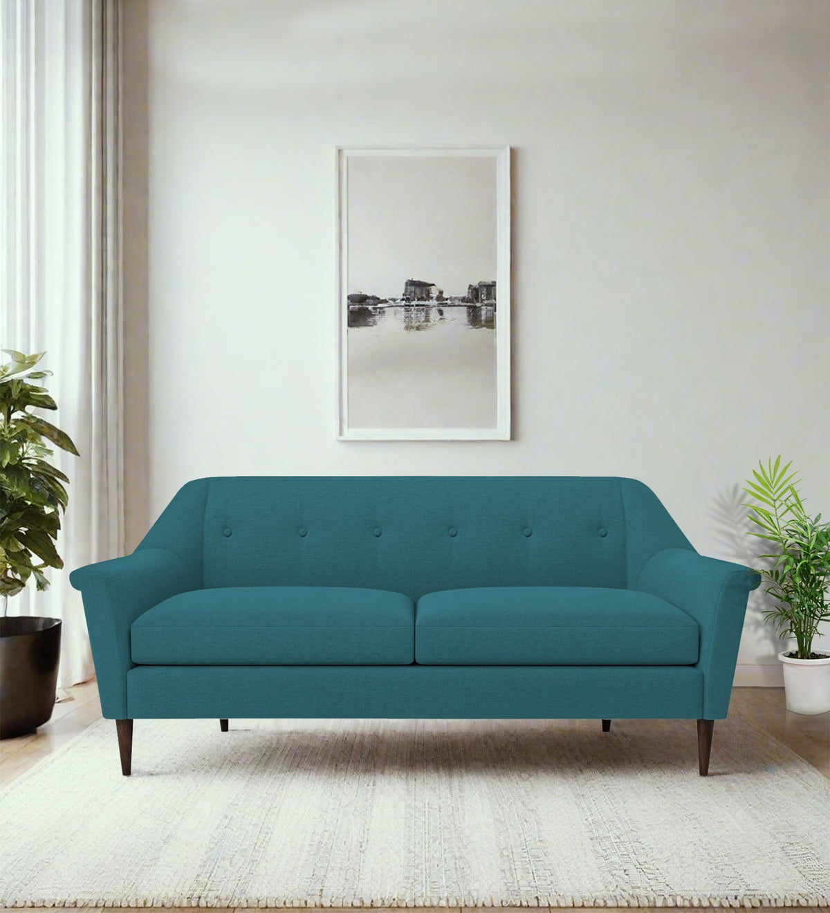 Homer Fabric 3 Seater Sofa