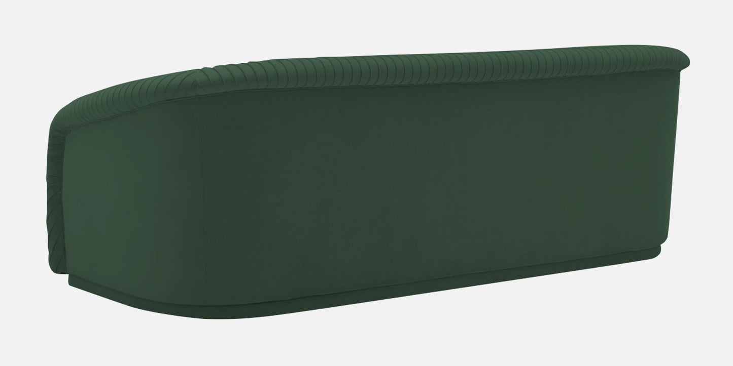Yara Velvet Fabric 3 Seater Sofa