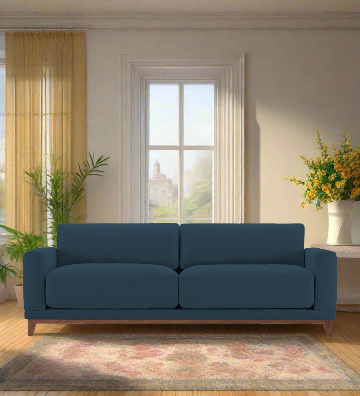 Esha Fabric 3 Seater Sofa