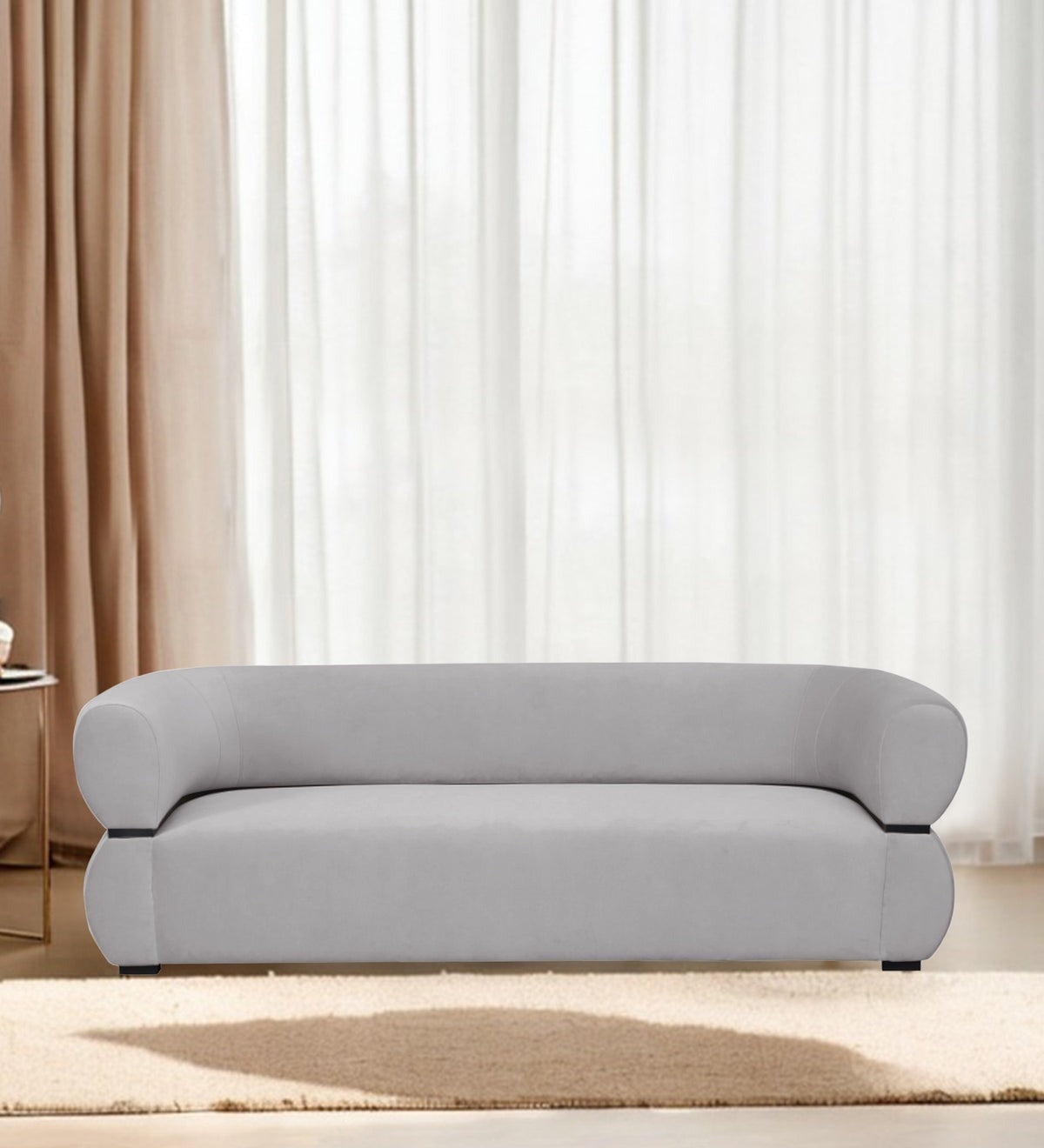 Kula Velvet 3 Seater Sofa