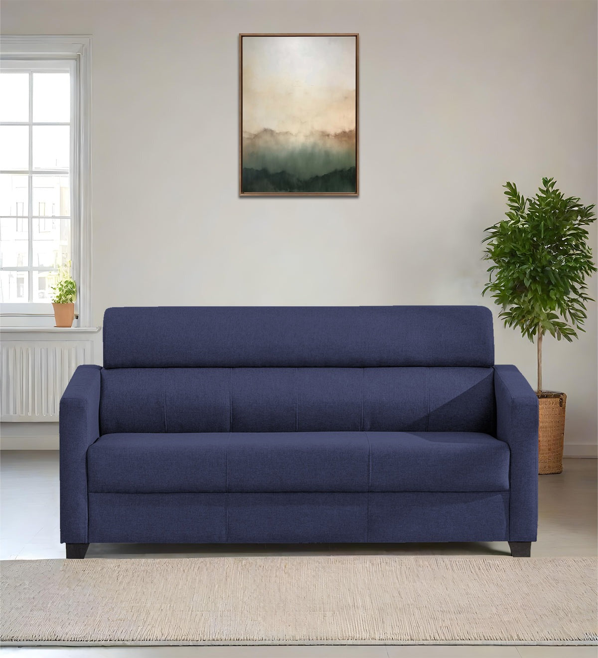 Devo Fabric 3 Seater Sofa