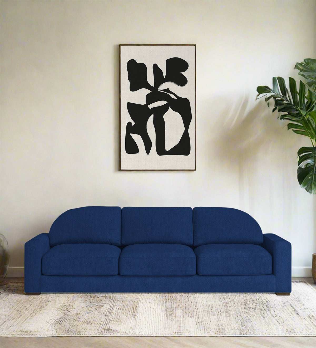 Dara Fabric 3 Seater Sofa