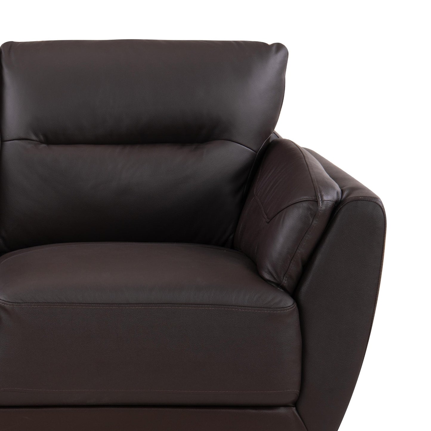 Johanna Leather 3 Seater Sofa
