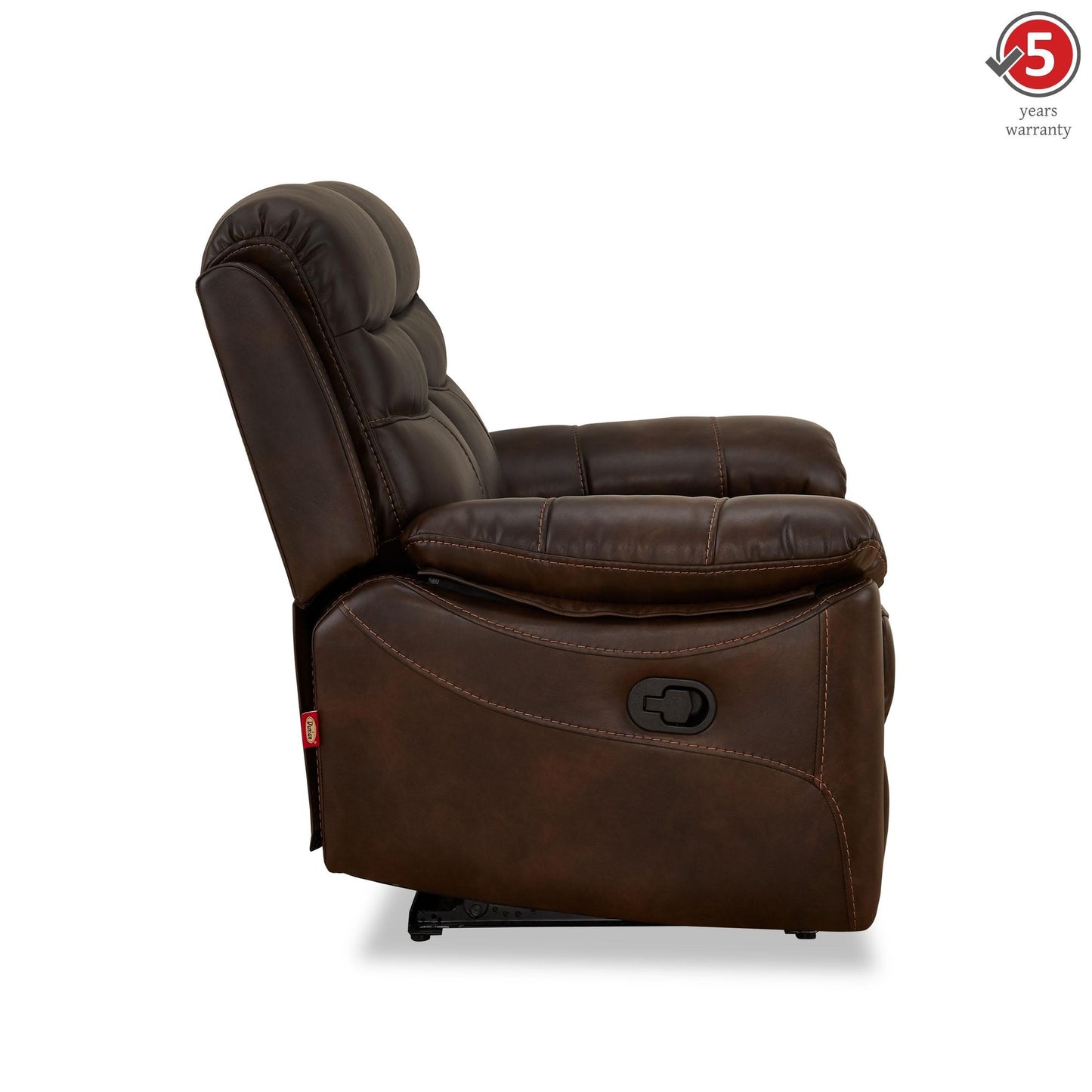 Patterson Nappa Aire Leather 3 Seater Manual Reclining Sofa
