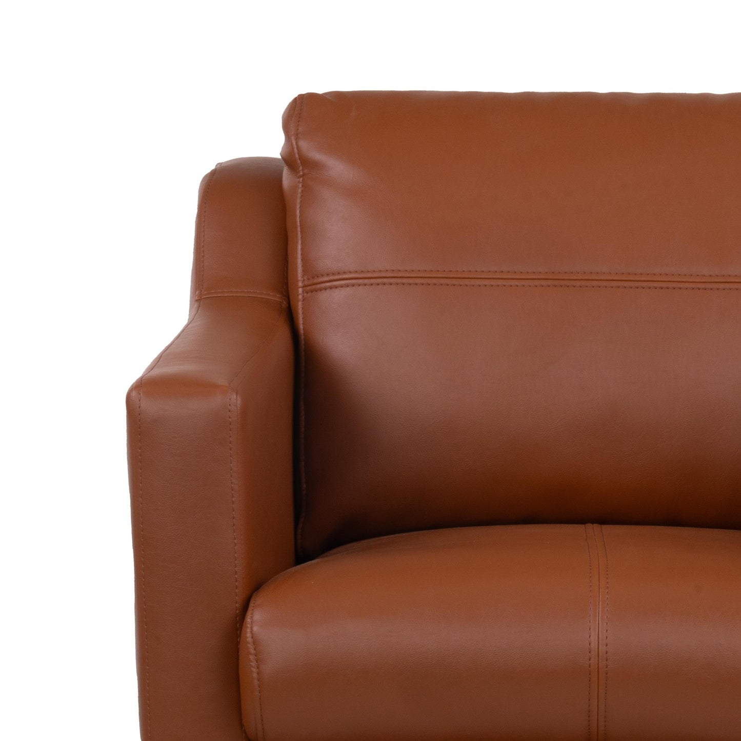 Pure Jordana Leatherette 3 Seater Sofa