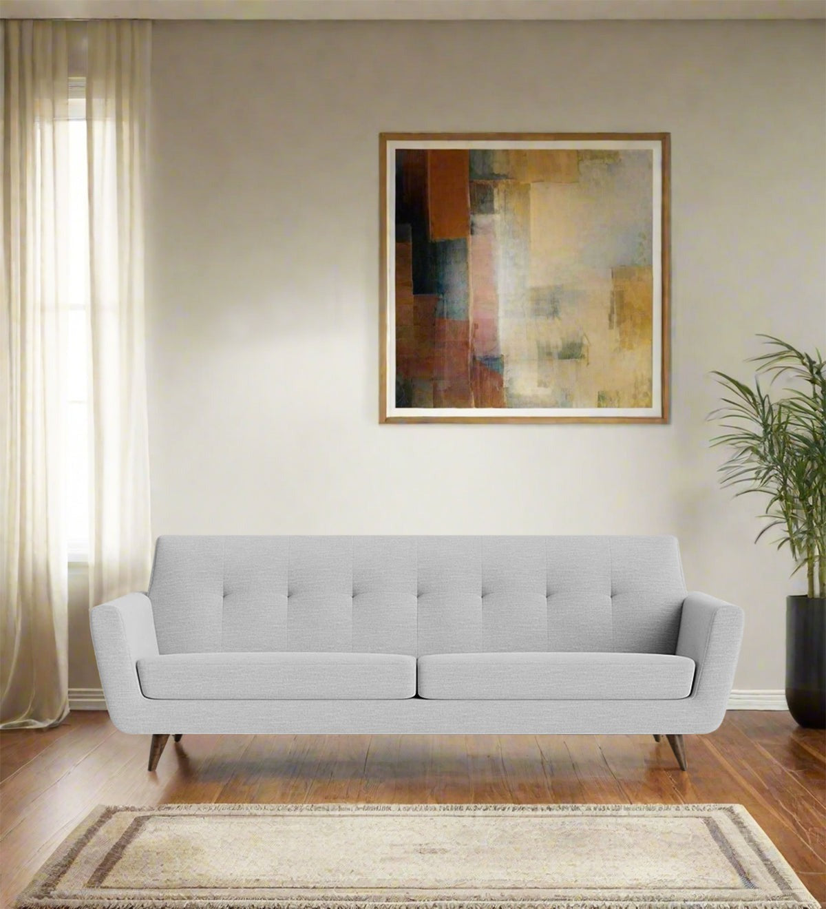 Jasmin Fabric 3 Seater Sofa