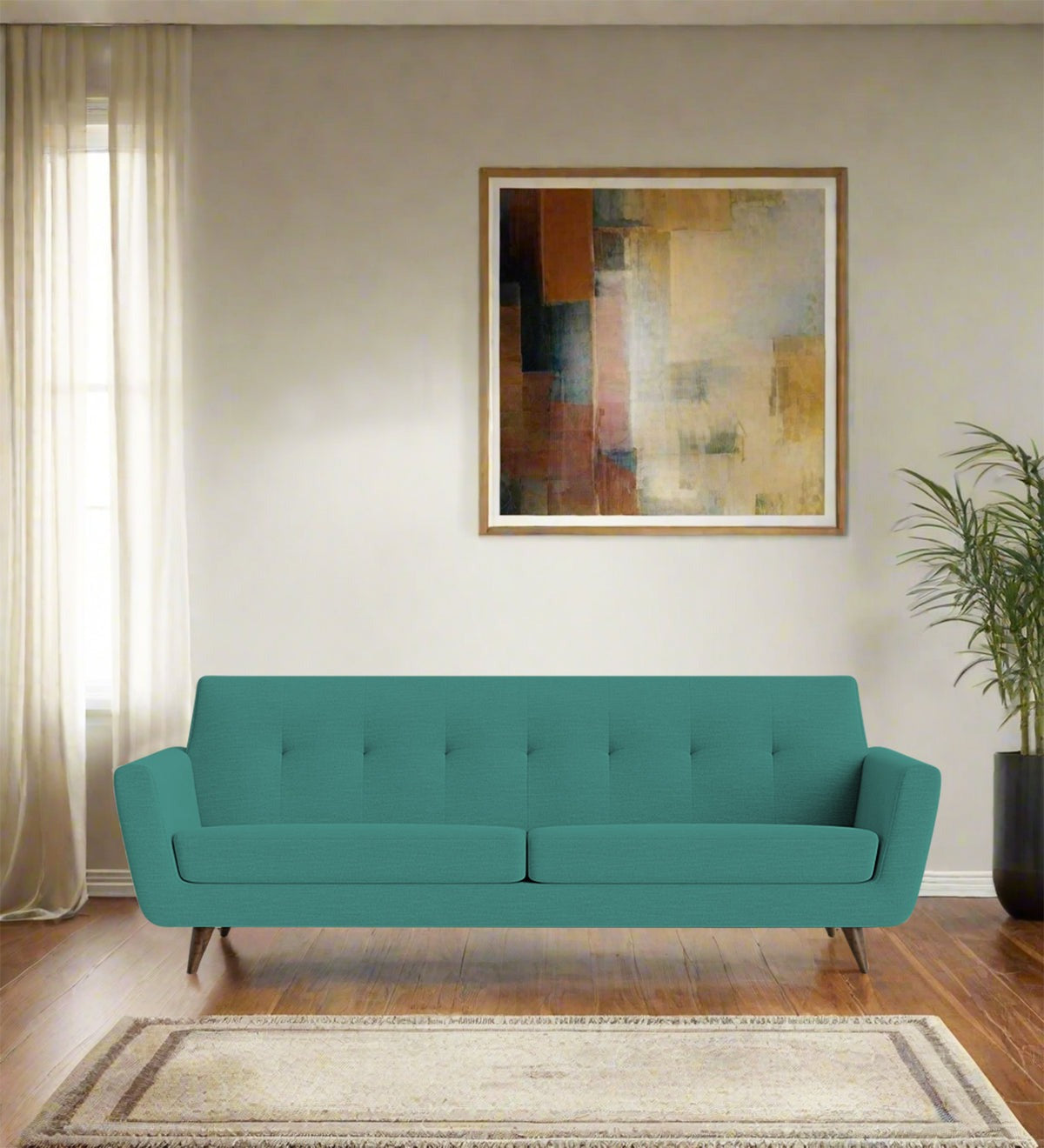 Jasmin Fabric 3 Seater Sofa