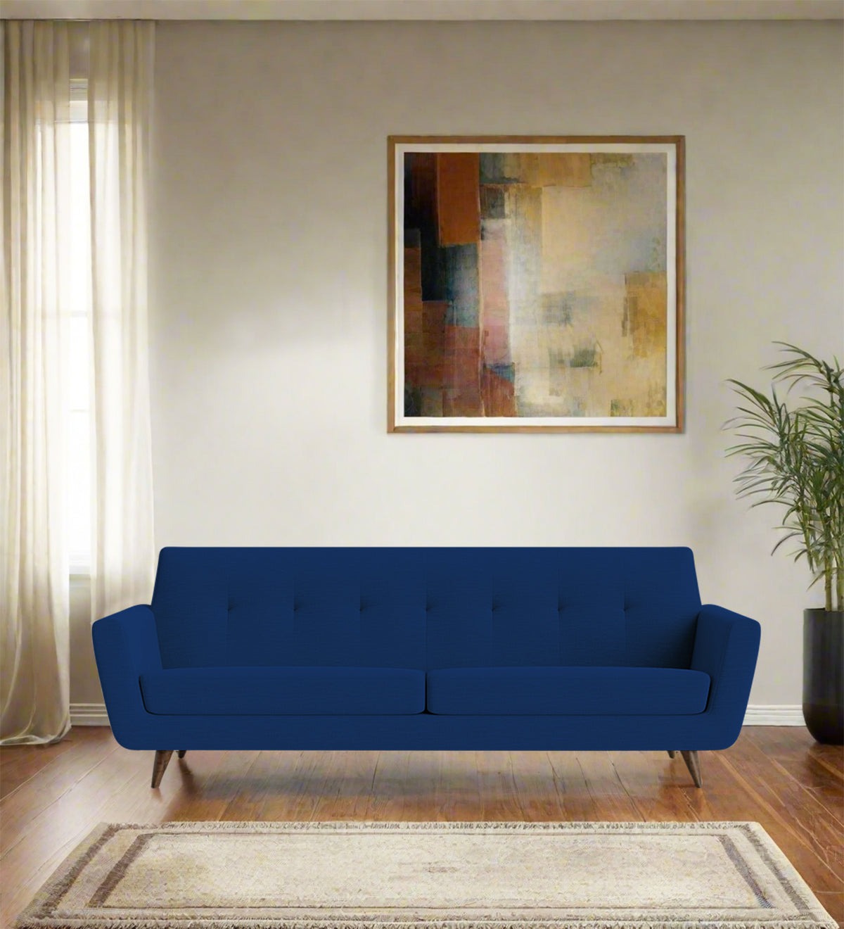 Jasmin Fabric 3 Seater Sofa