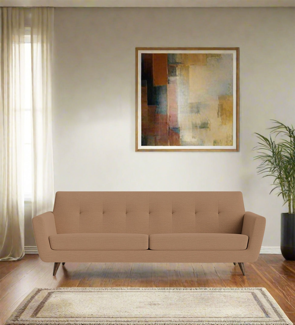 Jasmin Fabric 3 Seater Sofa