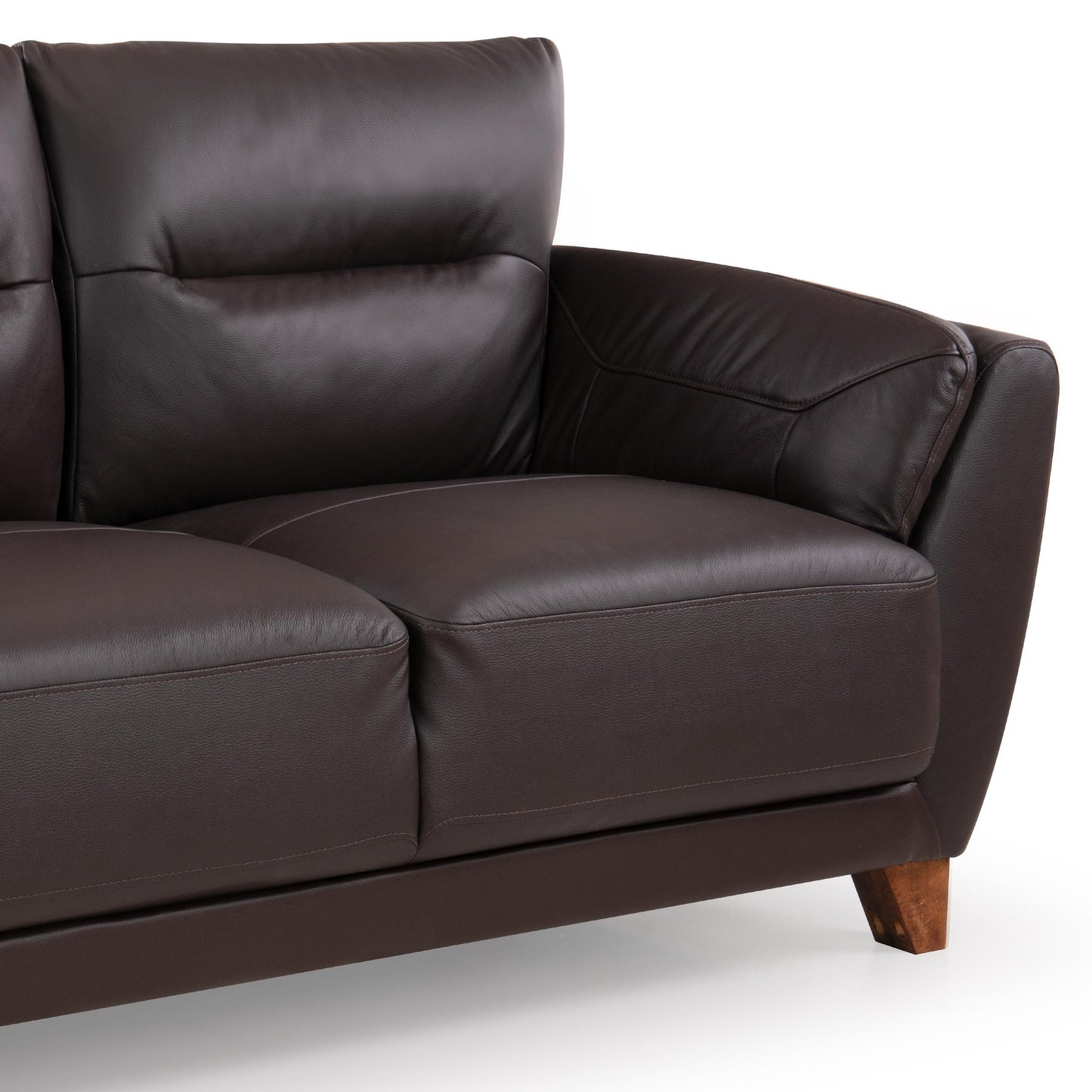 Johanna Leather 3 Seater Sofa