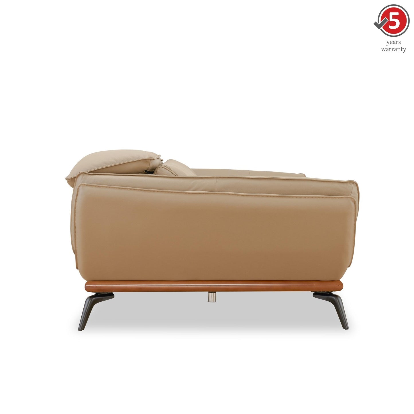 Campbell Leather 3 Seater Sofa