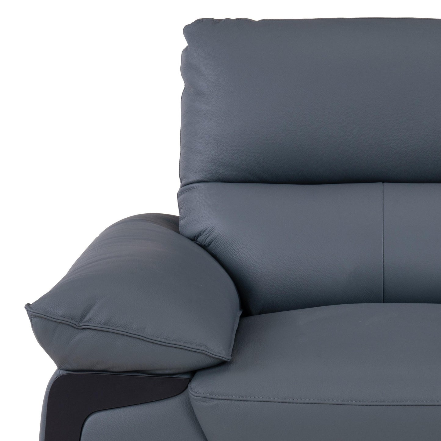 Rainer Leather 3 Seater Sofa