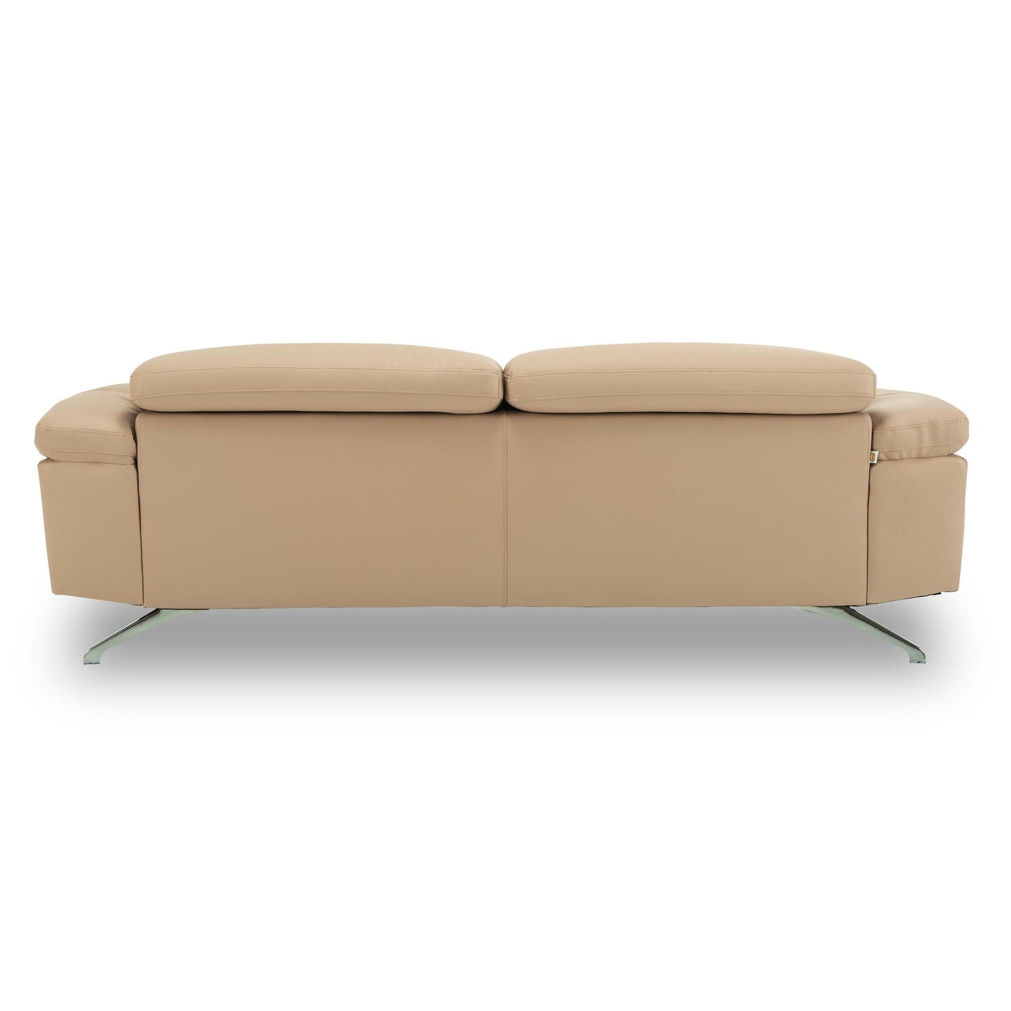 Philly Leather 3 Seater Sofa with Adjustable Headrest