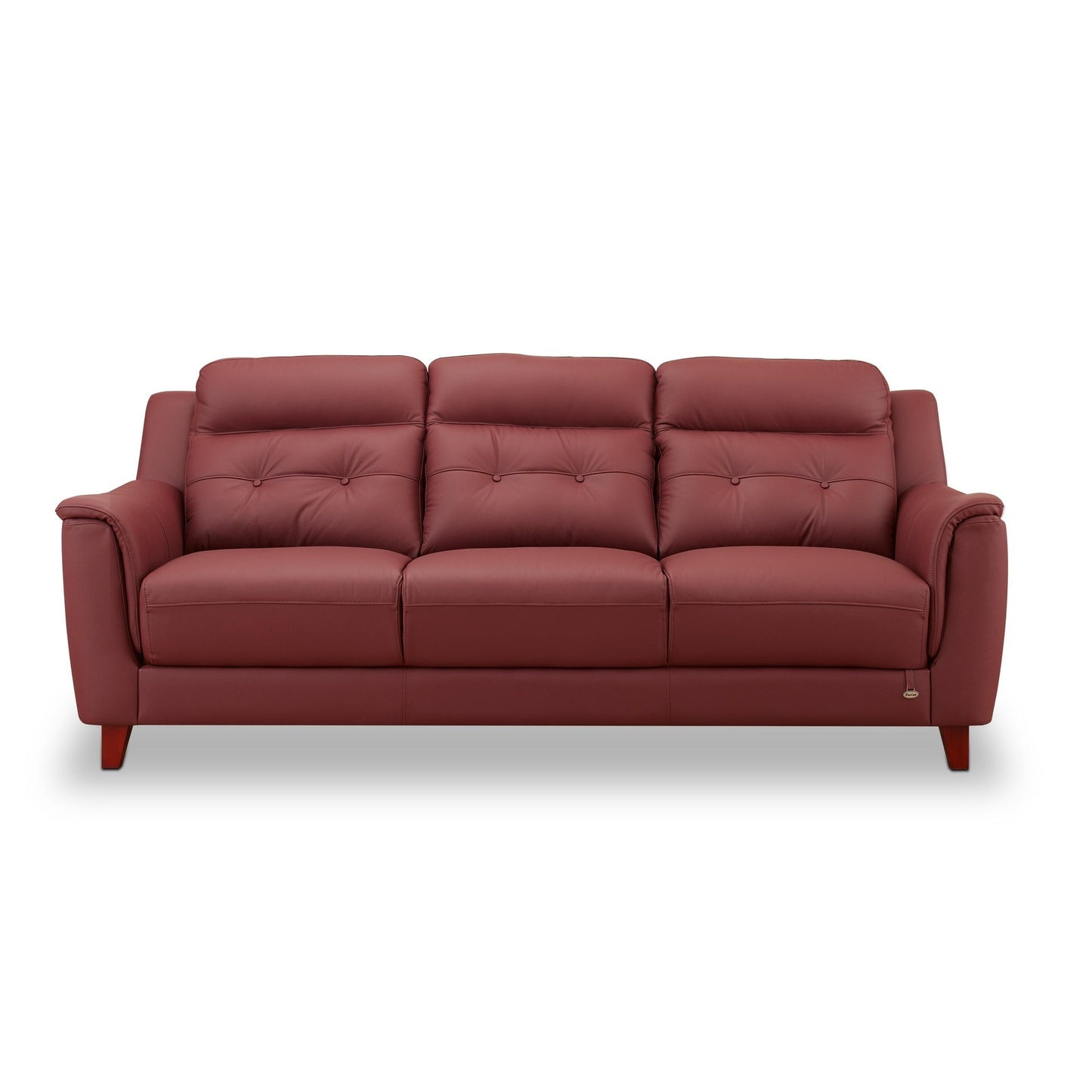 Patrick Leather 3 Seater Sofa