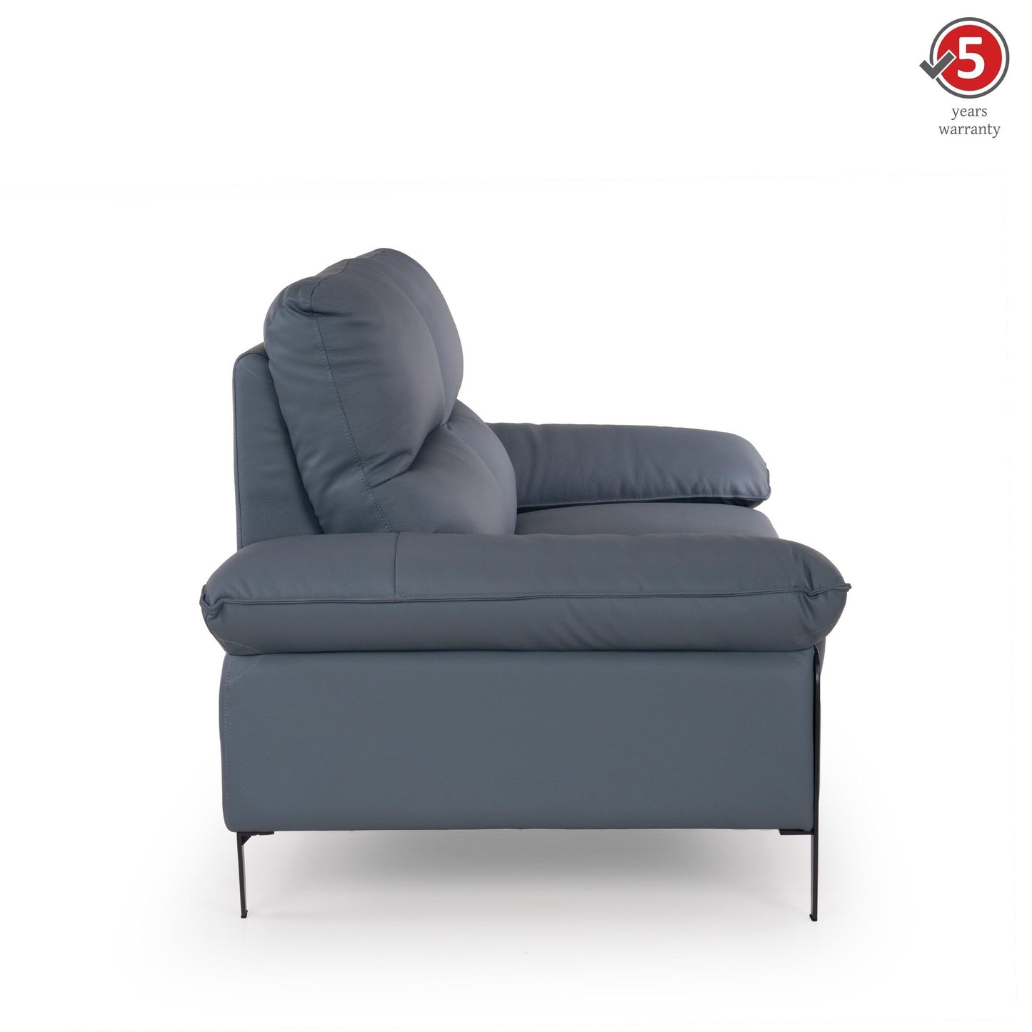 Rainer Leather 3 Seater Sofa