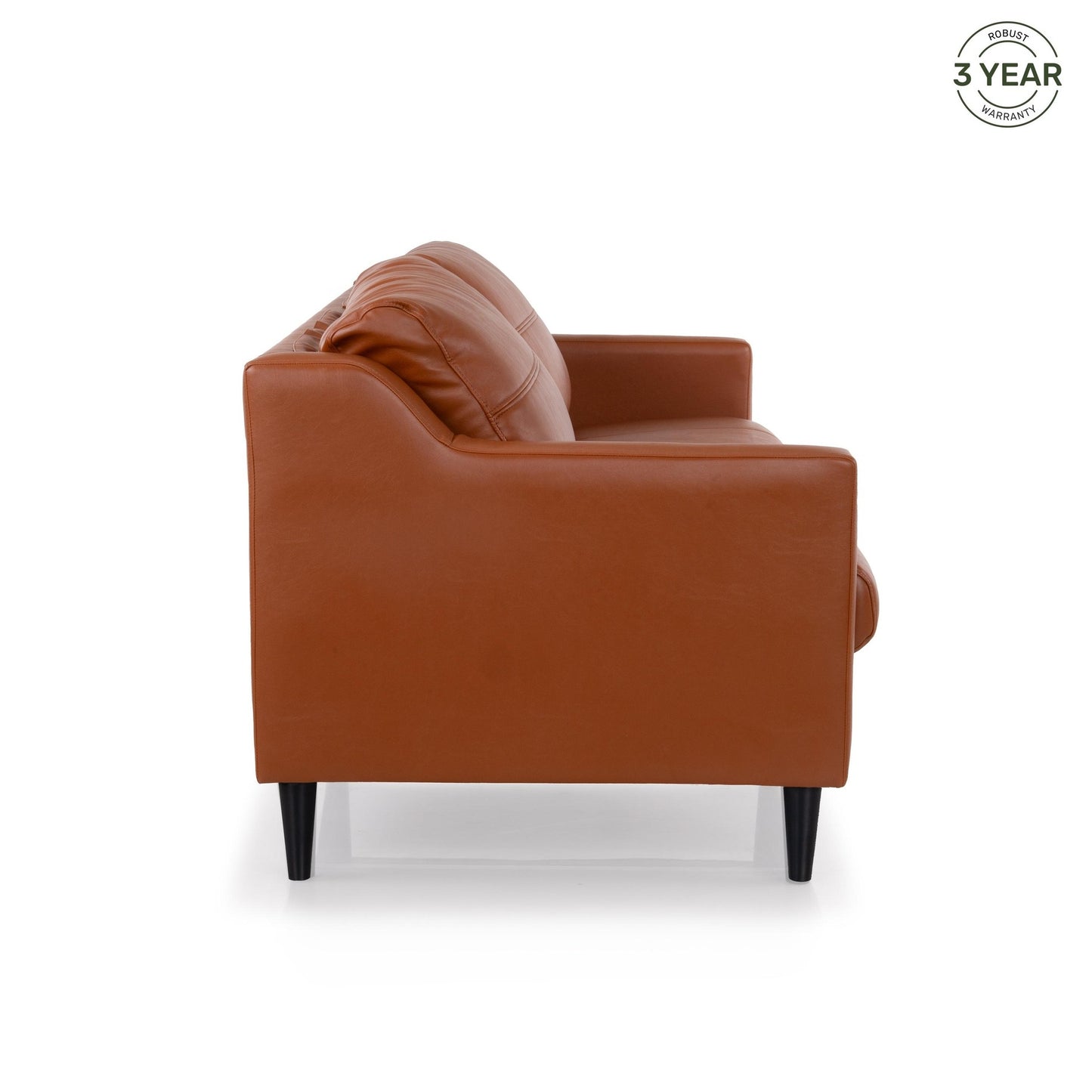 Pure Jordana Leatherette 3 Seater Sofa