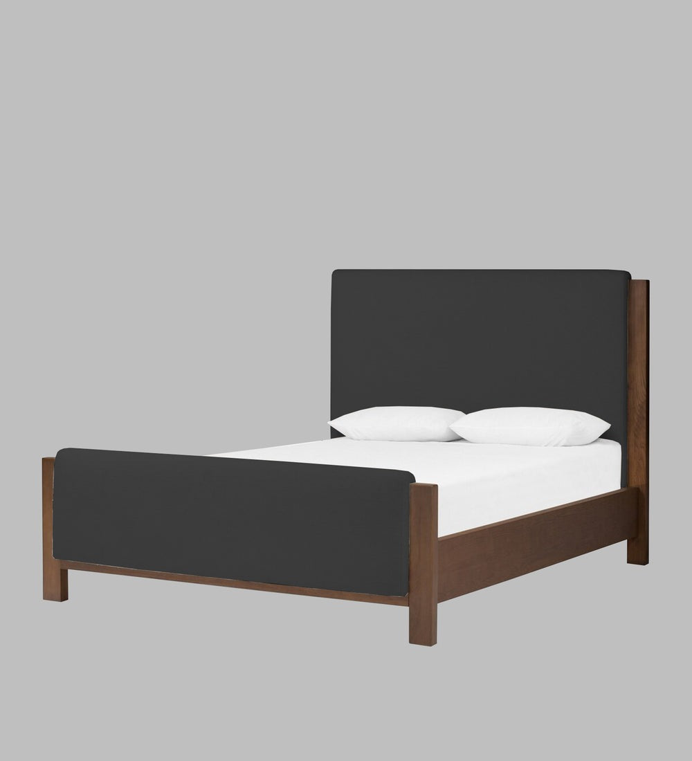 Aero Boucle Fabric Queen Size Bed