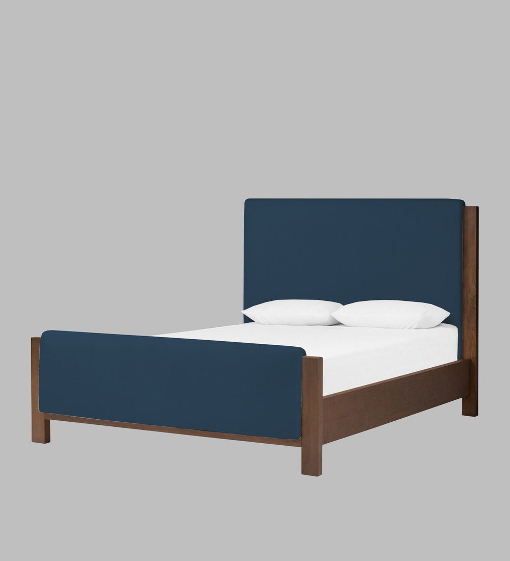 Aero Boucle Fabric Queen Size Bed