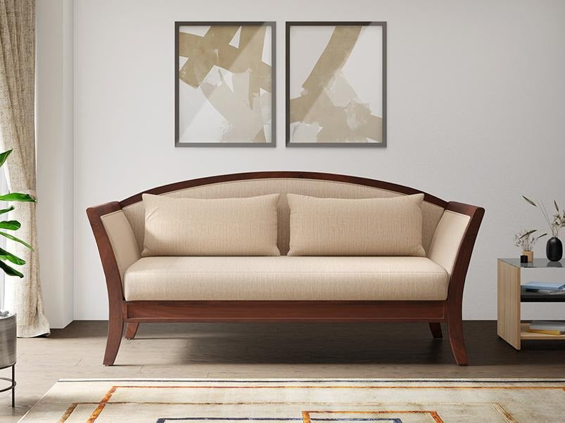 Cedar 3 Seater Sofa Fabric Beige