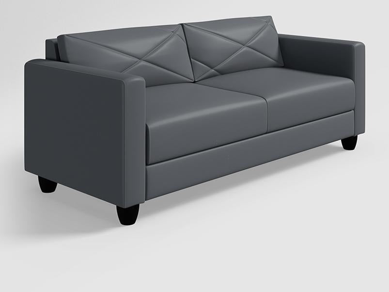 Quad Sofas Synthetic Leather Nimbus Grey