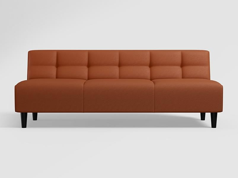 Suez 3 Seater Synthetic Leather Sofa