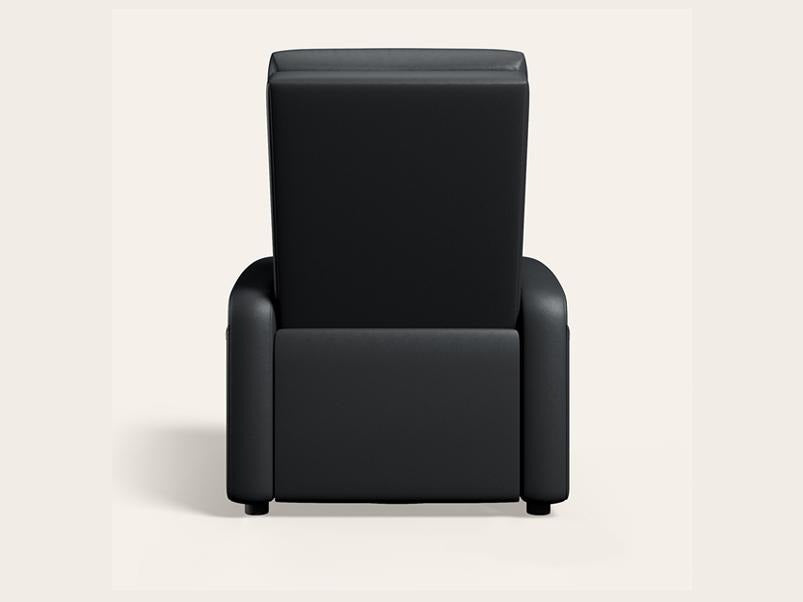 Snug Manual 1 Seater Synthetic Leather Recliner Sofa