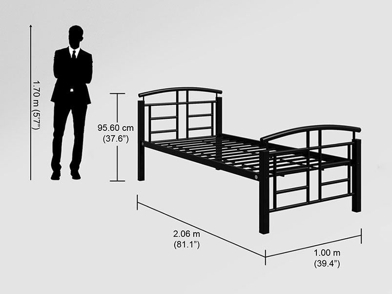 Fiona Modular Single Bed
