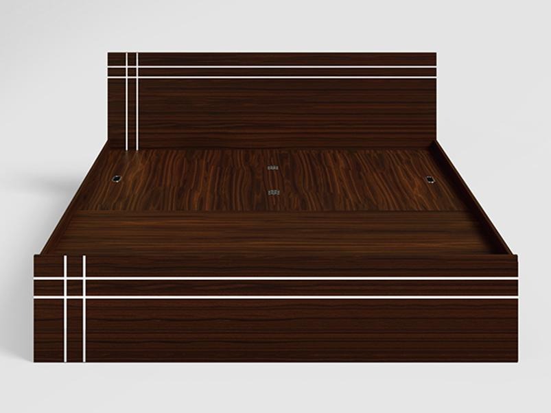 Amara King Size Engineered Wood Bed With Drawer & Box Storage
