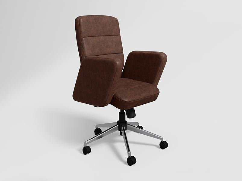 Tufty Mid Back Microfiber Ergonomic Office Chair