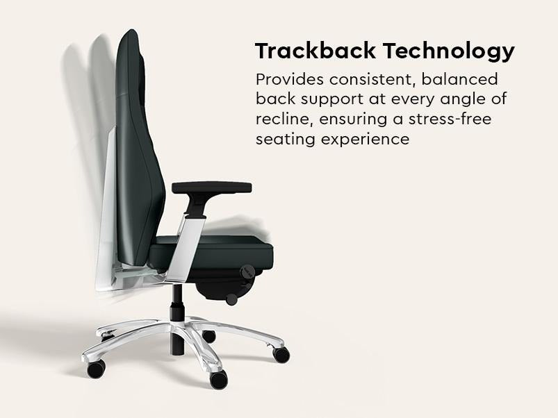 Posture Perfect High Back Leather Executive Ergonomic Revolving Chair