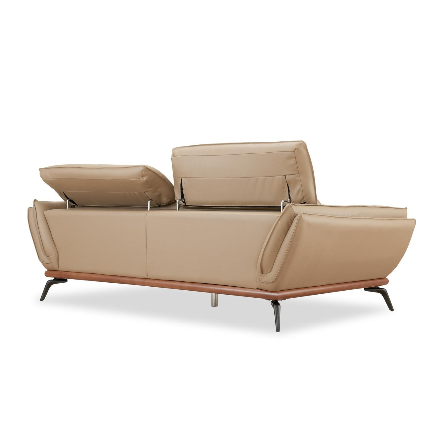 Campbell Leather 3 Seater Sofa