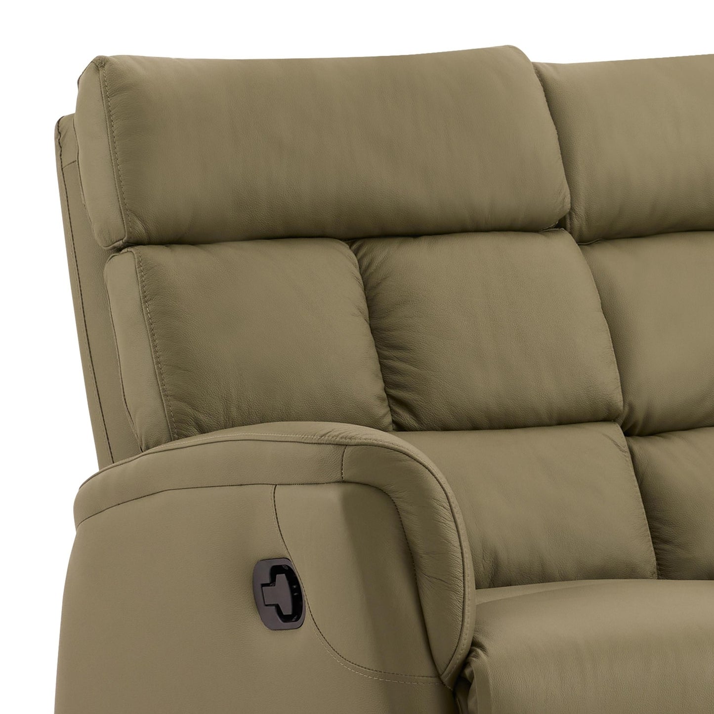 Amanda Leather 3 Seater Reclining Sofa