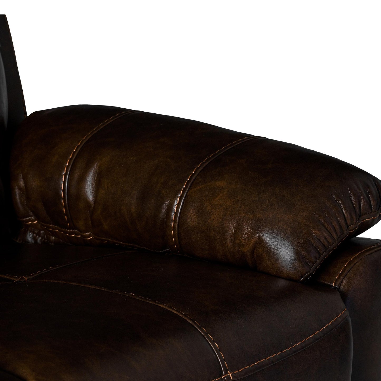 Patterson Nappa Aire Leather 3 Seater Manual Reclining Sofa