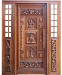 Carved Door CRV-DOOR-018