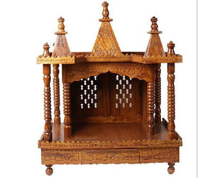 Teak Wood Temple CRV-TWTPLE-003