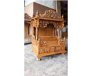 Teak Wood Temple CRV-TWTPLE-010