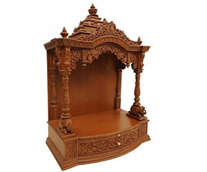 Teak Wood Temple CRV-TWTPLE-013