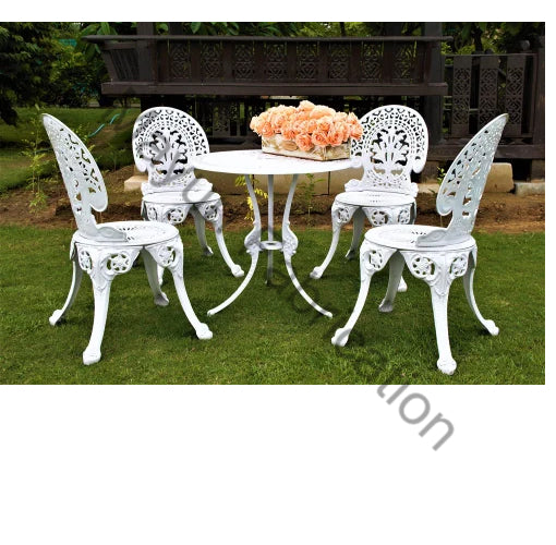 Cast Chair & Table Set 10