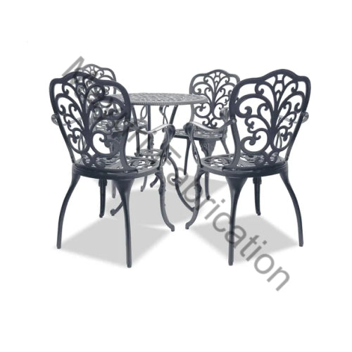 Cast Chair & Table Set 14