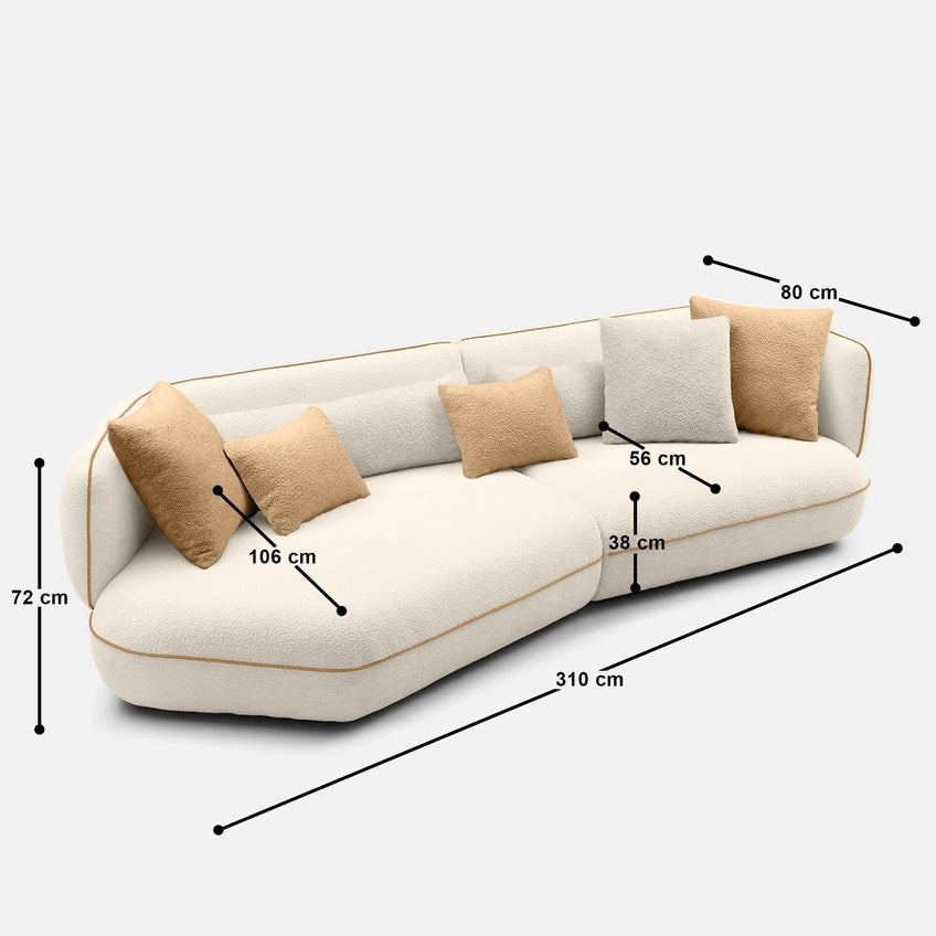 Sara Sectional Sofa