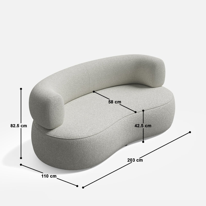 Eliza Curvy 2 Seater